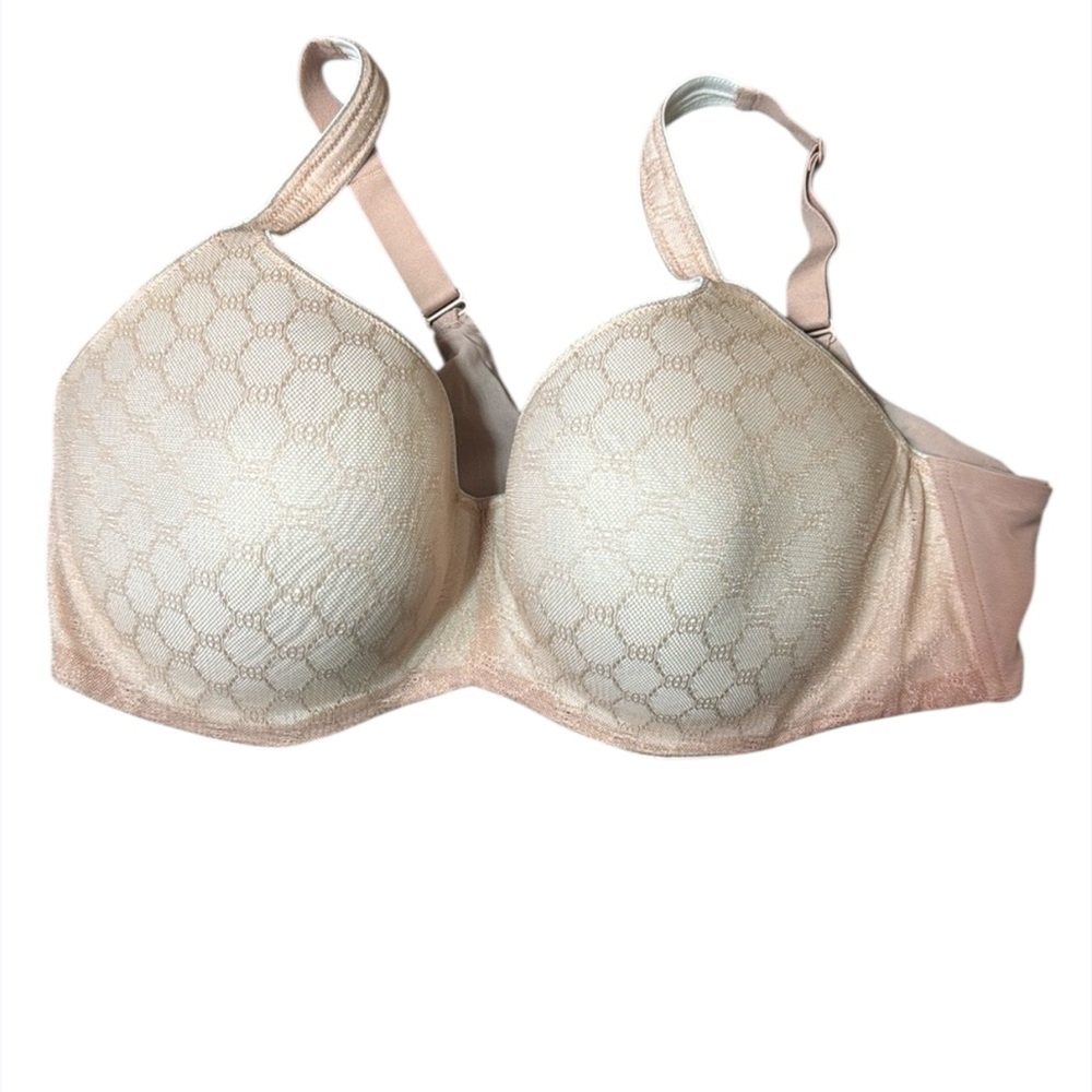 Soma Women's Stunning Support Geo Lace Balconette Bra size 42 DD